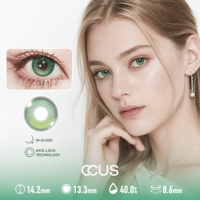 Venice Velvet Meadow Green Contact Lenses