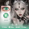 Green Vertical Slit Beast Cosplay Contact Lenses