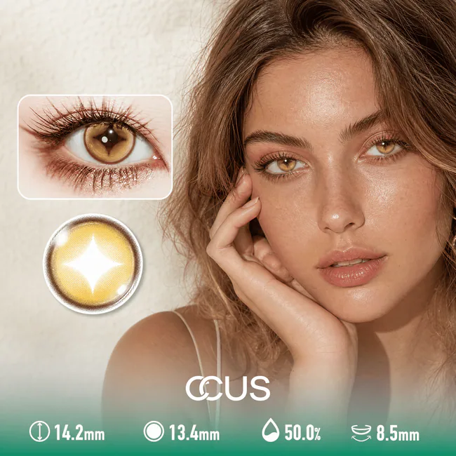 Calendula Mirage Gold Contact Lenses