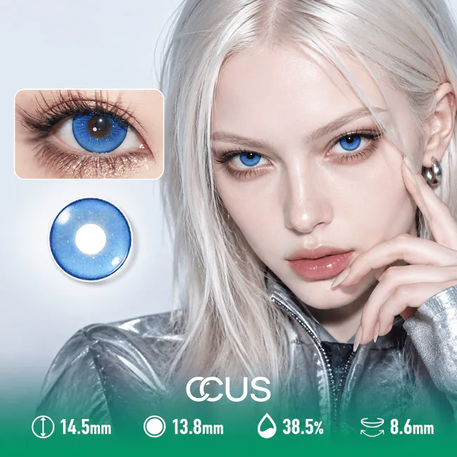Moon Twilight Blue Contact Lenses