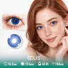 Summer Galaxy Azure Blue Contact Lenses