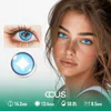 Meridian Bloom Azure Blue Contact Lenses