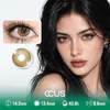 Savanna Goldstone Gold Contact Lenses