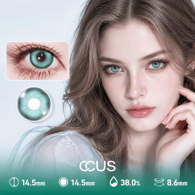 Star Opal Blue Contact Lenses