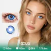 Fjord Azure Blue Contact Lenses
