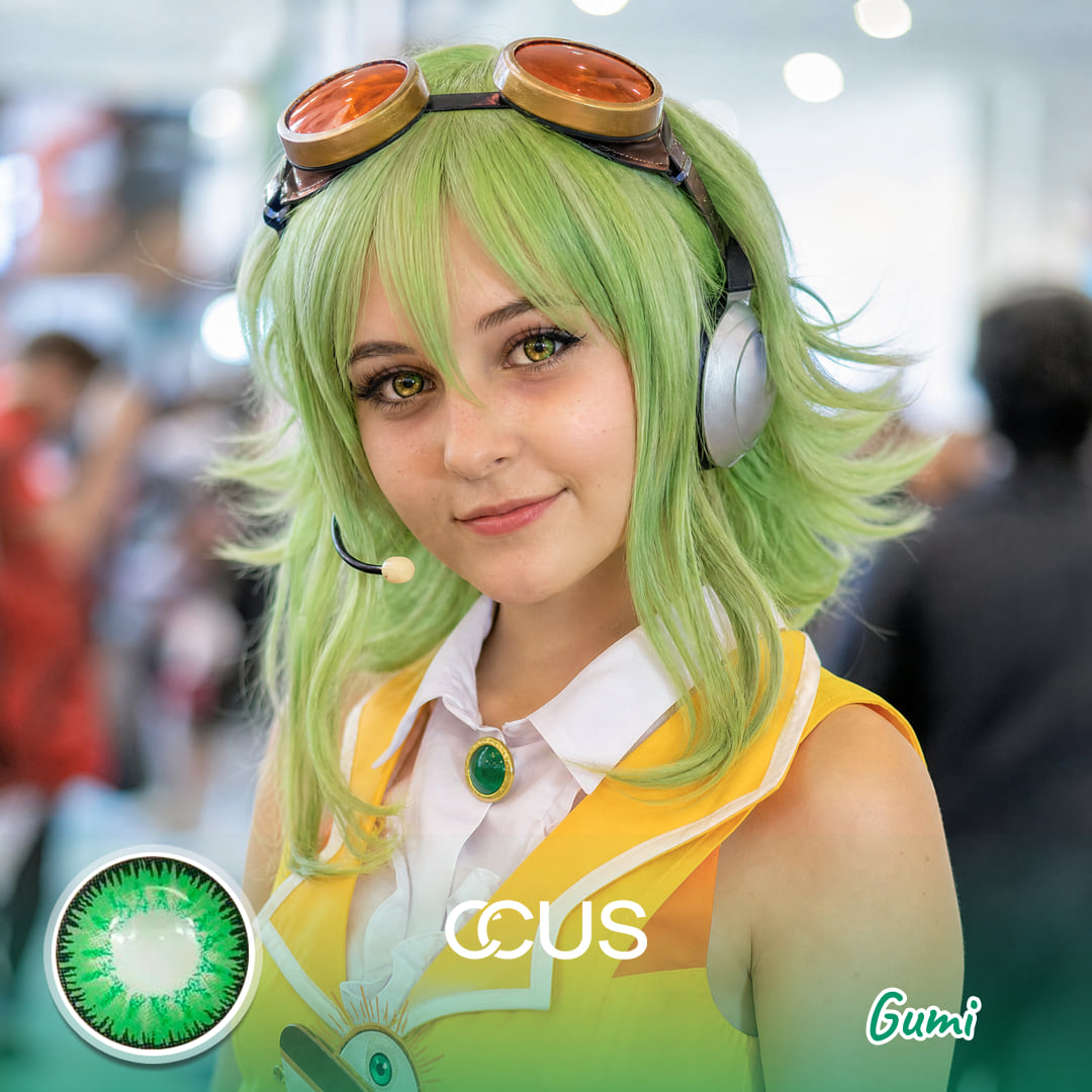 Vocaloid: Gumi Cosplay Contact Lenses - Ccus Eyewear · Premium Colored Contacts Gumi Cosplay Contact Lenses