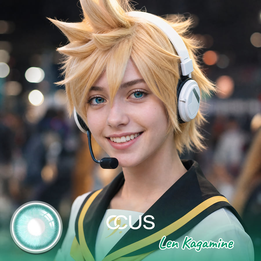 Len Kagamine Cosplay Contact Lenses