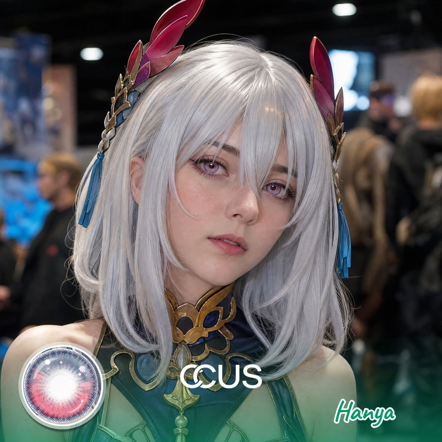 Hsr : Hanya Cosplay Contacts - Ccus Eyewear · Premium Colored Contacts Hsr : Hanya Cosplay Contacts