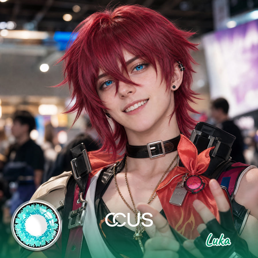 Hsr : Luka Cosplay Contacts - Ccus Eyewear · Premium Colored Contacts Hsr : Luka Cosplay Contacts