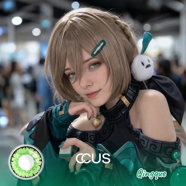 HSR : Qingque Cosplay Contacts