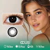 Moon Snow Noir Black Contact Lenses - Ccus Eyewear · Premium Colored Contacts Moon Snow Noir Black Contact Lenses