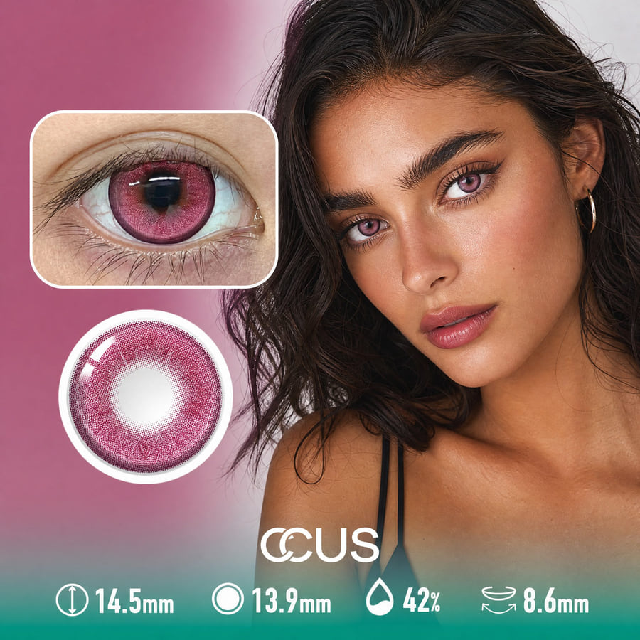 Orchid Storm Magenta Pink Contact Lenses - Ccus Eyewear · Premium Colored Contacts Orchid Storm Magenta Pink Contact Lenses