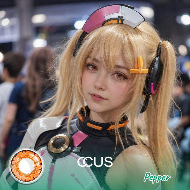 Pepper Cosplay Contact Lenses | CCUS Eyewear