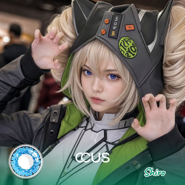 Shiro Cosplay Contact Lenses | CCUS Eyewear