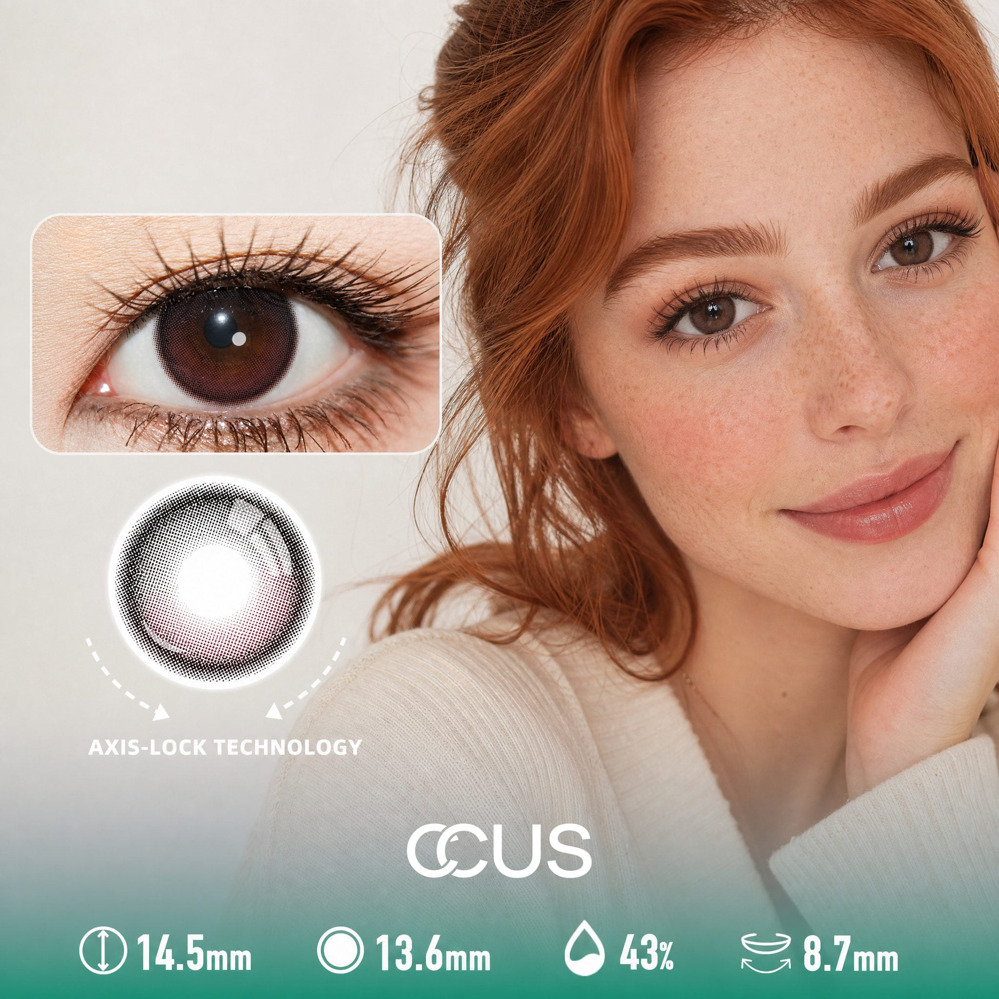 Quiet Prague Rose Pink Contact Lenses - Ccus Eyewear · Premium Colored Contacts Quiet Prague Rose Pink Contact Lenses