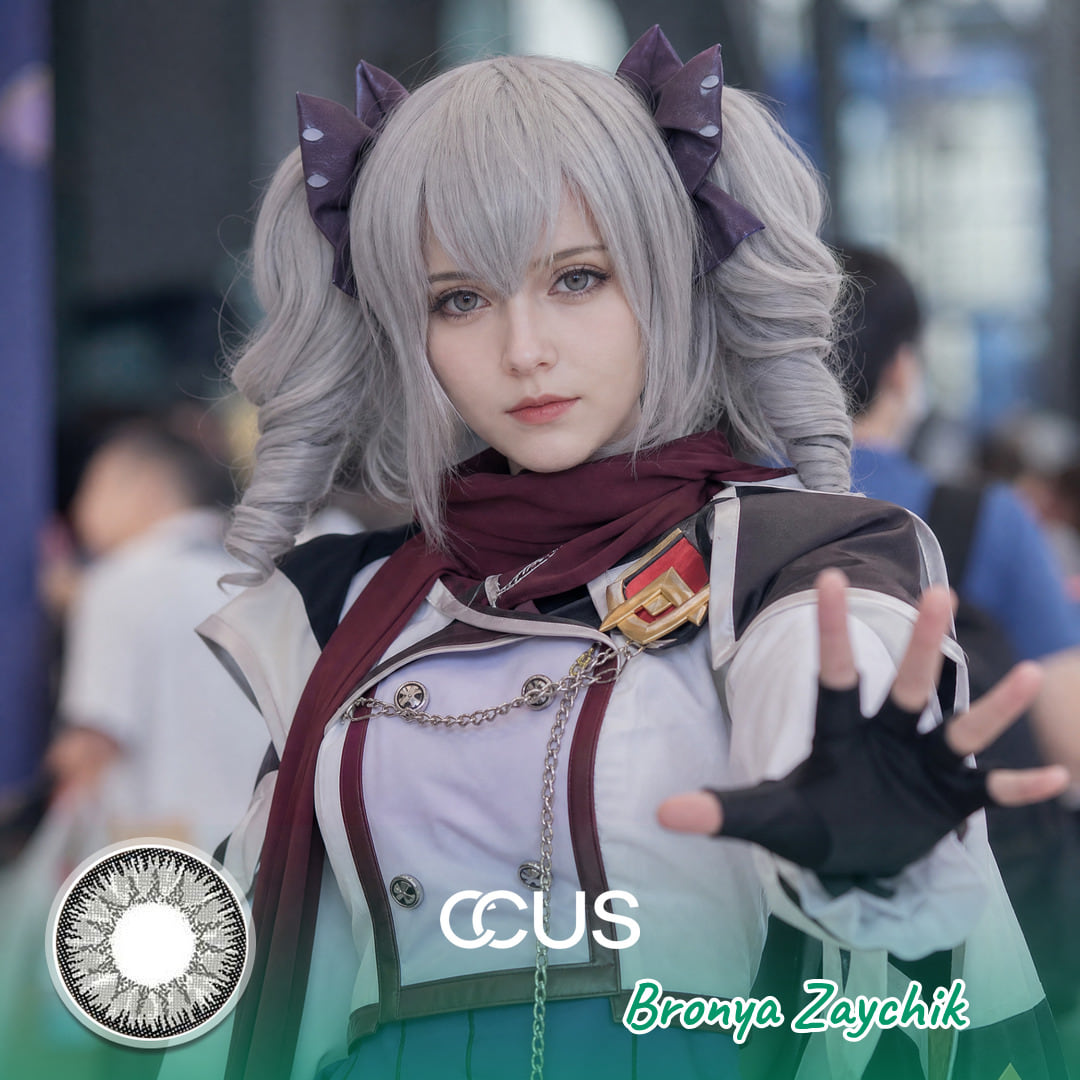 Hi3Rd: Bronya Zaychik Cosplay Grey Contact Lenses