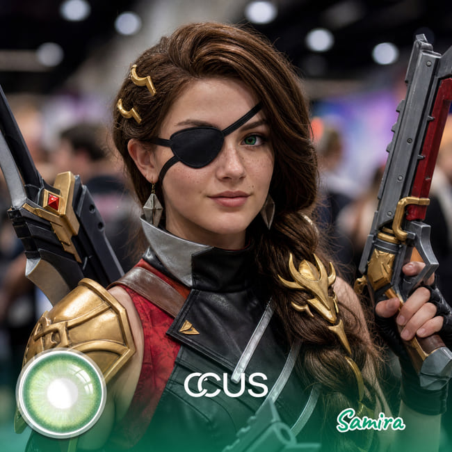 Samira Cosplay Contact Lenses | CCUS Eyewear