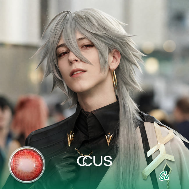 HI3rd: Su Cosplay Red Contact Lenses