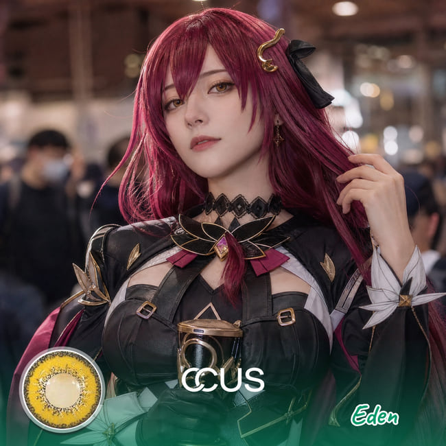 HI3rd: Eden Cosplay Brown Contact Lenses