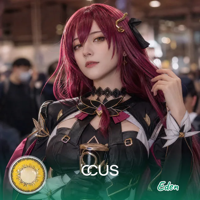 HI3rd: Eden Cosplay Brown Contact Lenses