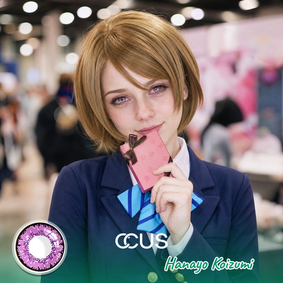 Hanayo Koizumi Cosplay Contact Lenses - Ccus Eyewear · Premium Colored Contacts Hanayo Koizumi Cosplay Contact Lenses | Ccus Eyewear
