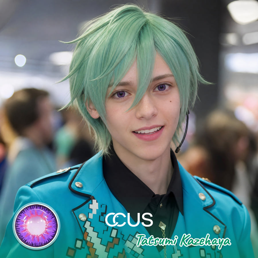 Tatsumi Kazehaya Cosplay Contact Lenses - Ccus Eyewear · Premium Colored Contacts Tatsumi Kazehaya Cosplay Contact Lenses | Ccus Eyewear