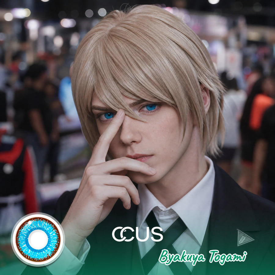 Byakuya Togami Cosplay Contacts - Ccus Eyewear · Premium Colored Contacts Byakuya Togami Cosplay Contacts | Ccus Eyewear