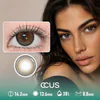 Marigold Dusk Honey Brown Contact Lenses