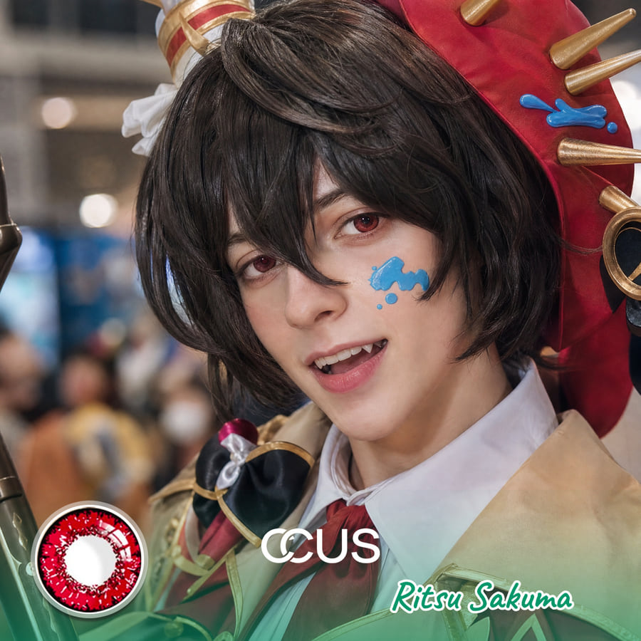 Ritsu Sakuma Cosplay Contact Lenses - Ccus Eyewear · Premium Colored Contacts Ritsu Sakuma Cosplay Contact Lenses | Ccus Eyewear