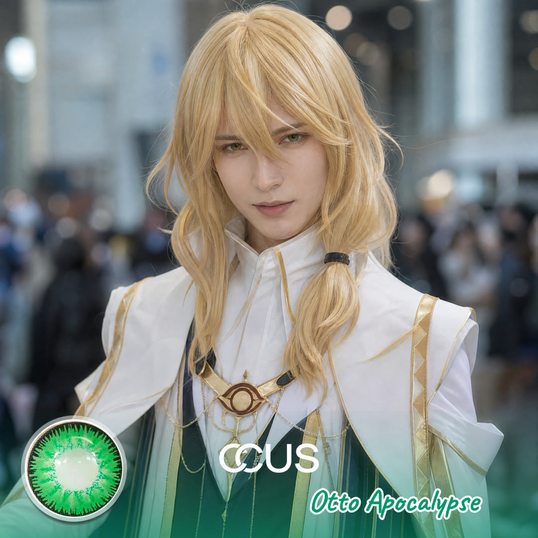 Hg2 : Otto Apocalypse Cosplay Green Contact Lenses - Ccus Eyewear · Premium Colored Contacts Houkai Gakuen 2 : Otto Apocalypse Cosplay Green Contact Lenses