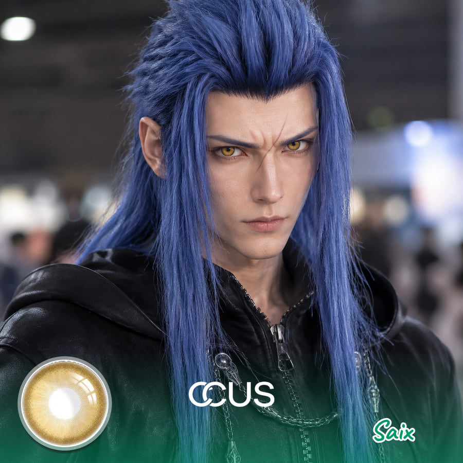 Kh : Saix Cosplay Contact Lenses - Ccus Eyewear · Premium Colored Contacts Kh : Saix Cosplay Contact Lenses