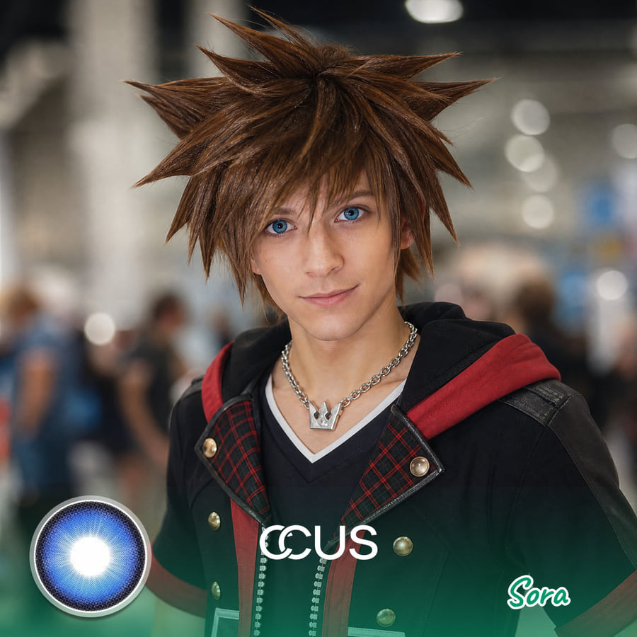Kh : Sora Cosplay Contact Lenses