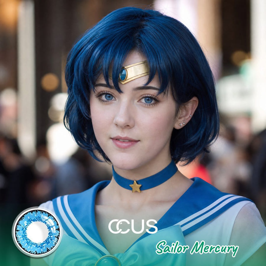 Sailor Mercury Cosplay Contact Lenses - Ccus Eyewear · Premium Colored Contacts Sailor Mercury Cosplay Contact Lenses | Ccus Eyewear