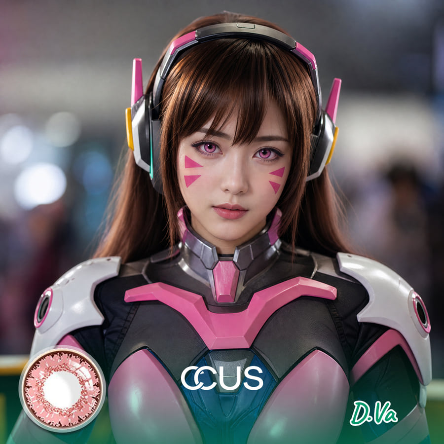 D.va Cosplay Contacts | Ccus Eyewear