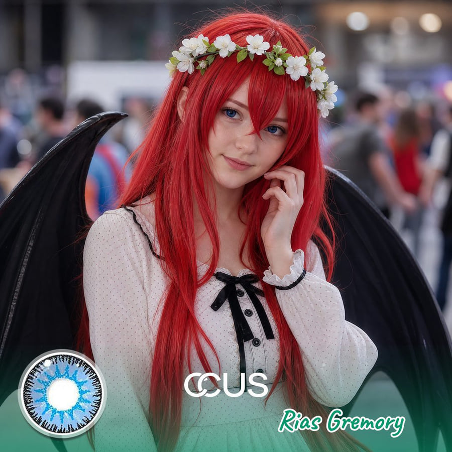 Rias Gremory Cosplay Blue Contact Lenses | Ccus Eyewear