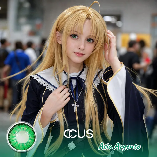 Asia Argento Cosplay Green Contact Lenses | CCUS Eyewear