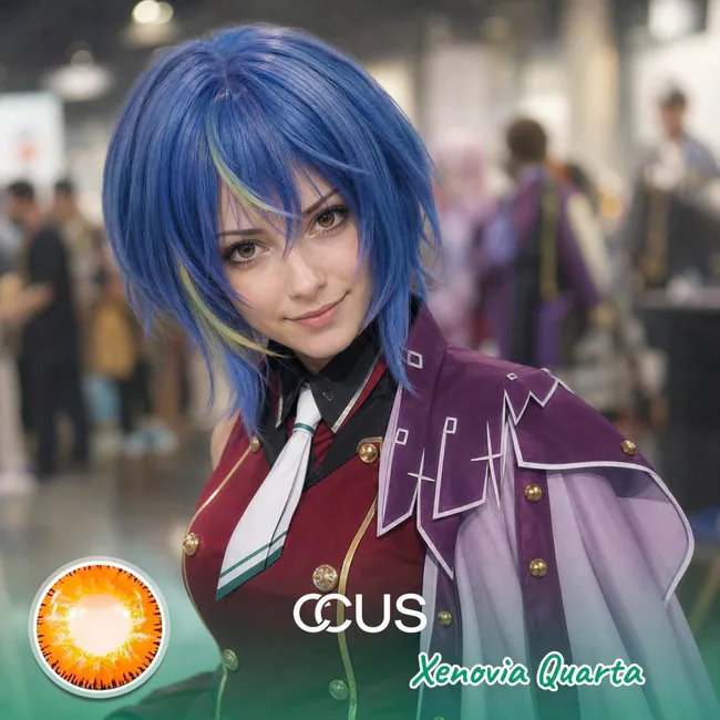 Xenovia Quarta Cosplay Brown Contact Lenses | CCUS Eyewear