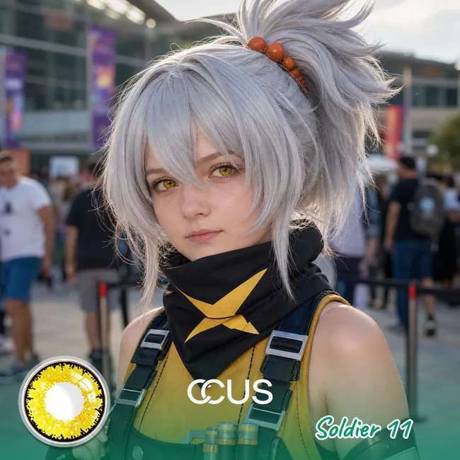Soldier 11 Cosplay Contact Lenses | CCUS Eyewear