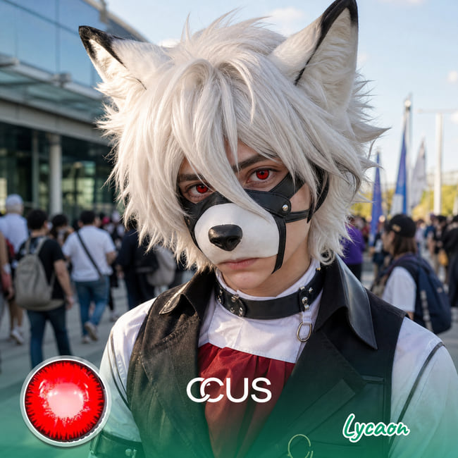 Lycaon Cosplay Contact Lenses | CCUS Eyewear