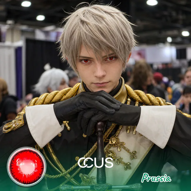 Prussia Cosplay Contact Lenses | CCUS Eyewear