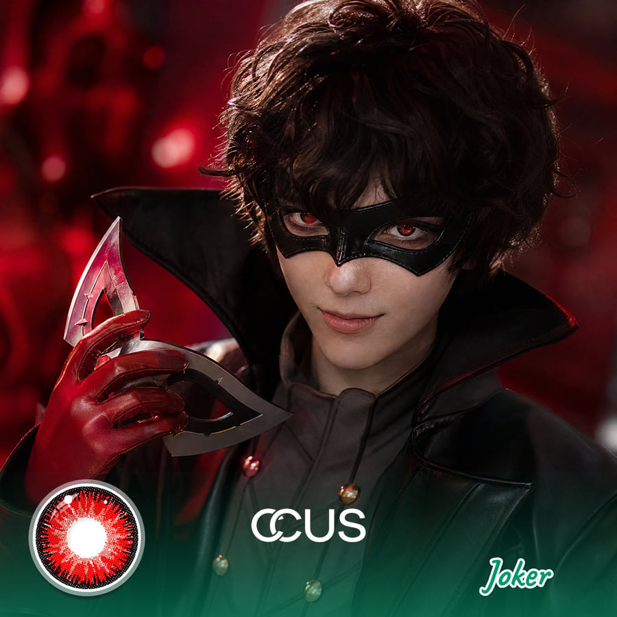Persona : Joker Cosplay Contact Lenses - Ccus Eyewear · Premium Colored Contacts Persona : Joker Cosplay Contact Lenses | Ccus Eyewear