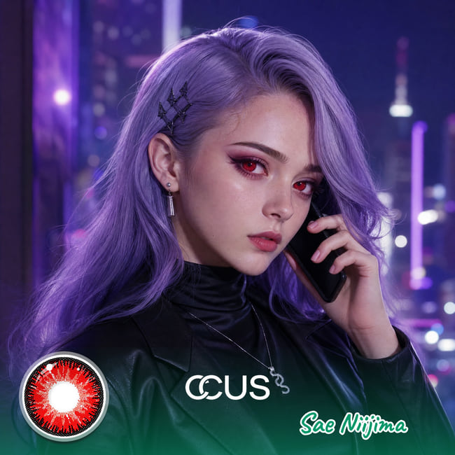Persona : Sae Niijima Cosplay Contact Lenses | CCUS Eyewear