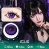Dotted Mesh Fantasy Purple Contact Lenses - Ccus Eyewear · Premium Colored Contacts Dotted Mesh Fantasy Purple Contact Lenses