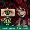 Snake Eye Reptile Green Halloween Contact Lenses