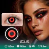 Sclera Ring Demon Black Halloween Contact Lenses