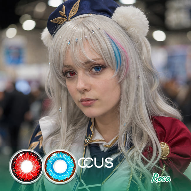 AK : Rosa Cosplay Contact Lenses | CCUS Eyewear