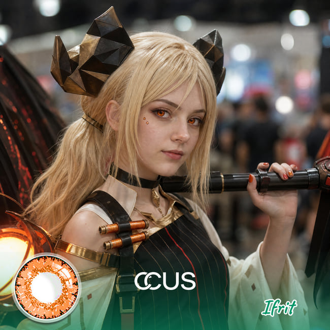 AK : Ifrit Cosplay Contact Lenses | CCUS Eyewear