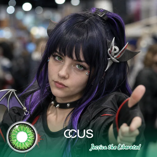 AK : Jessica the Liberated Cosplay Contact Lenses | CCUS Eyewear