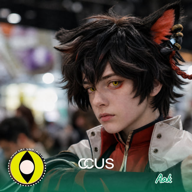 Arknights : Aak Cosplay Contact Lenses | CCUS Eyewear