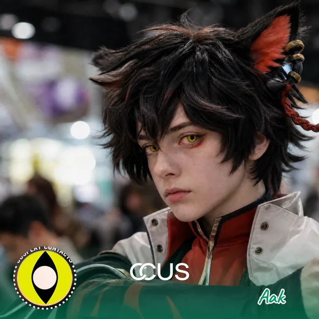 Arknights : Aak Cosplay Contact Lenses | CCUS Eyewear
